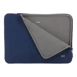 Mobilis Skin - Housse d'ordinateur portable - 12.5" - 14.2" - bleu marine et gris (049021)_1